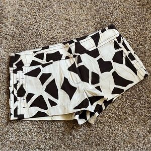 DVF Giraffe Print Shorts